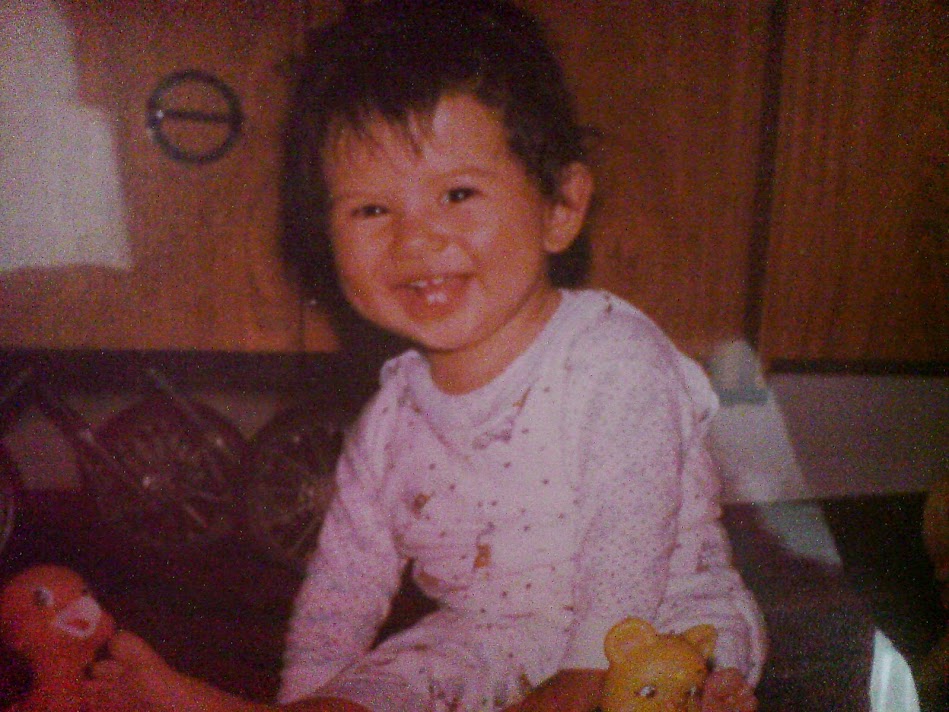 I had a baby in my lap in 1982 — the point of origin of the journey.
